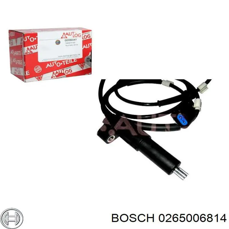 Датчик АБС (ABS) задний левый Bosch 0265006814