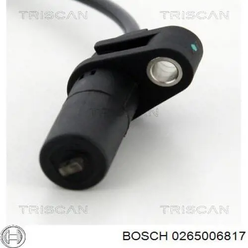 Купить 0265006817 Bosch Датчик АБС задний правый