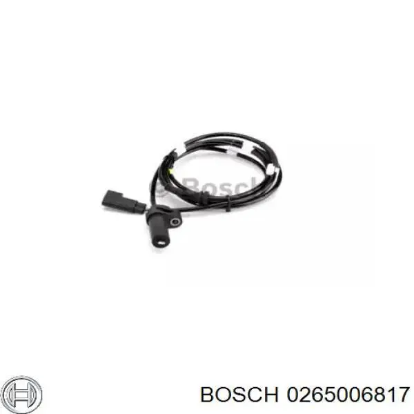 Датчик АБС (ABS) задний правый Bosch 0265006817