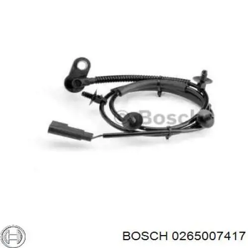 Датчик ABS задний левый Bosch 0265007417