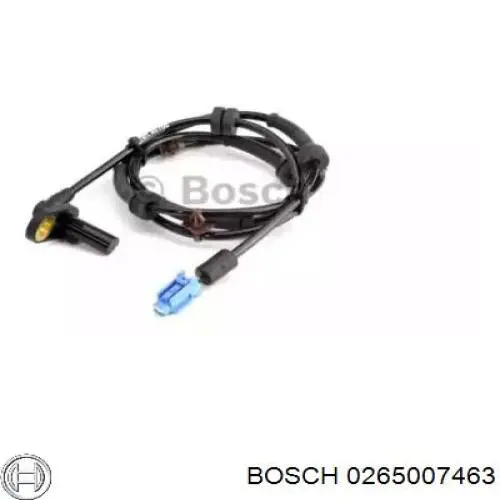 0265007463 Bosch датчик абс (abs передний левый)