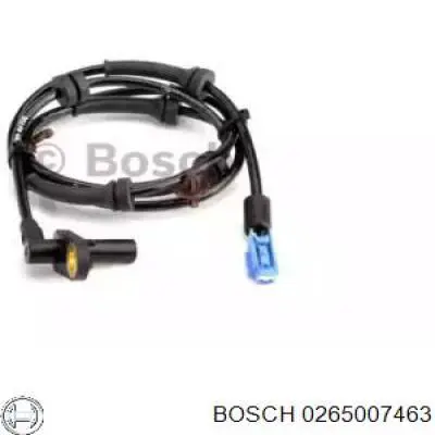 Sensor ABS delantero izquierdo 0265007463 Bosch