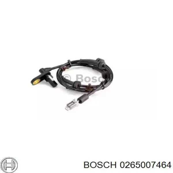 Sensor ABS delantero derecho 0265007464 Bosch