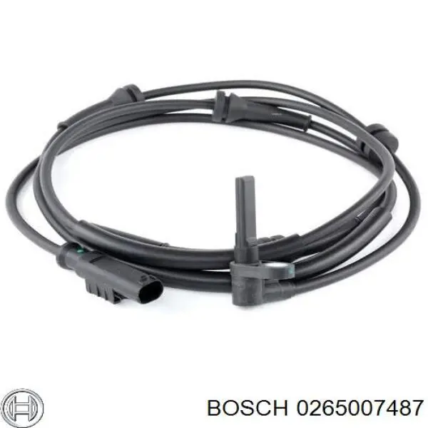 Купить 0265007487 Bosch Датчик антиблокировочной системы торможения