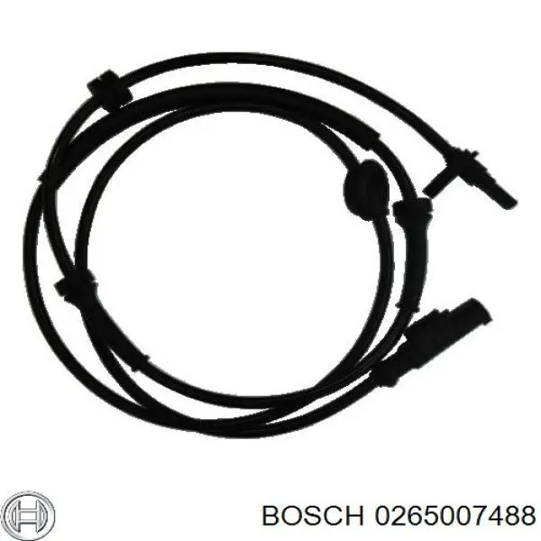 Купить 0265007488 Bosch Датчик АБС задний