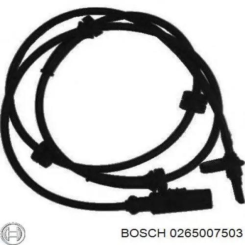 Датчик АБС (ABS) задний 0265007503 Bosch