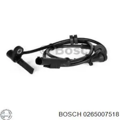 Датчик АБС (ABS) передний правый 0265007518 Bosch