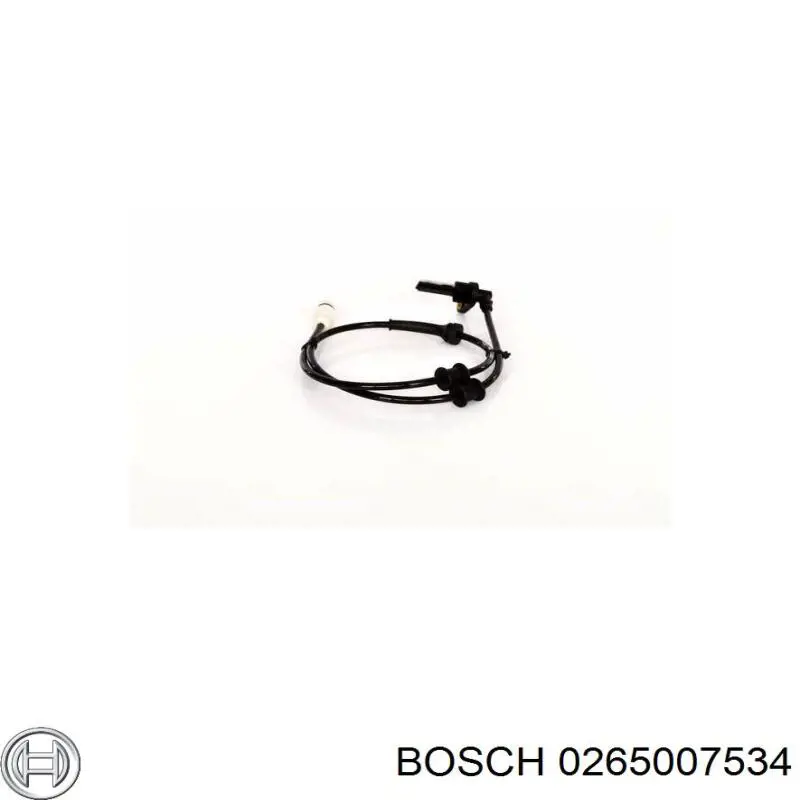 0265007534 Bosch датчик абс (abs задний левый)