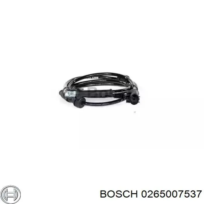 Sensor ABS delantero 0265007537 Bosch