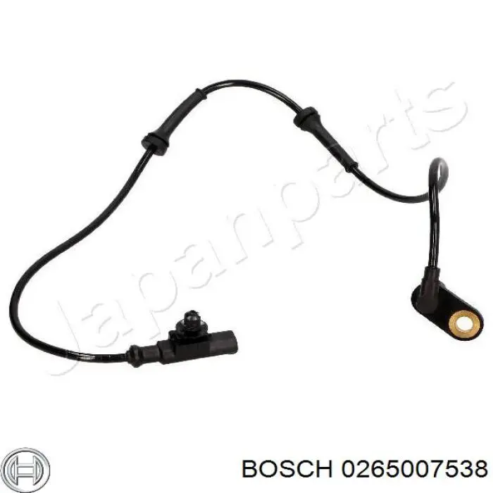 0265007538 Bosch датчик абс (abs задний левый)