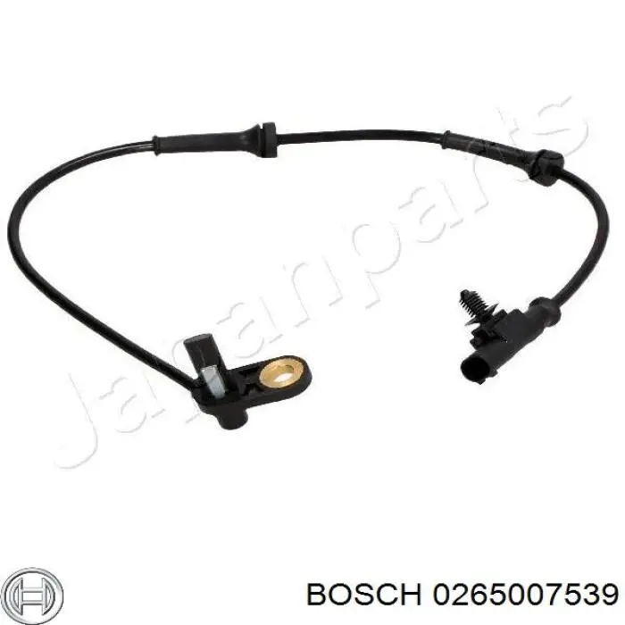0265007539 Bosch датчик абс (abs задний правый)