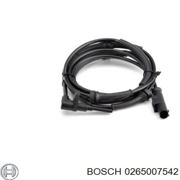 0 265 007 542 Bosch датчик абс (abs передний левый)
