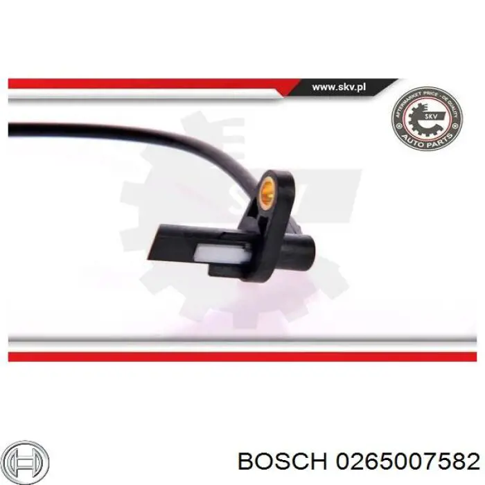 Датчик АБС (ABS) задний правый Bosch 0265007582 цена, от 13.97 USD
