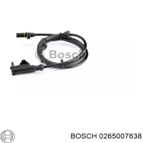 Датчик АБС задний 0265007638 Bosch