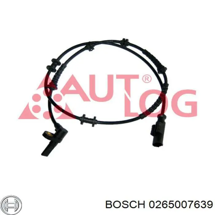 0265007639 Bosch sensor dianteiro de abs