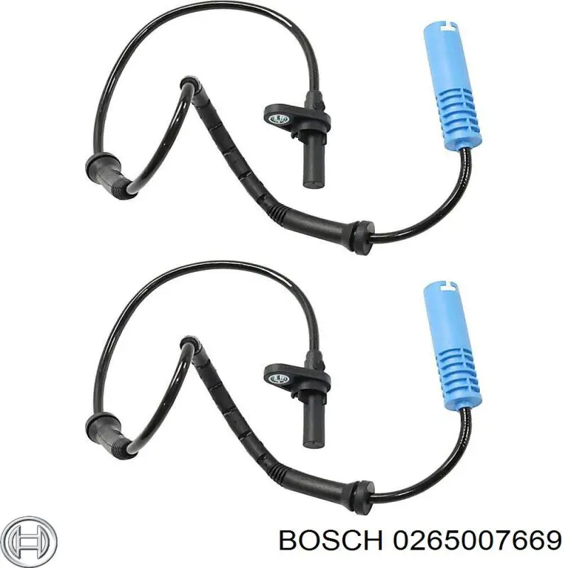 0265007669 Bosch sensor dianteiro de abs