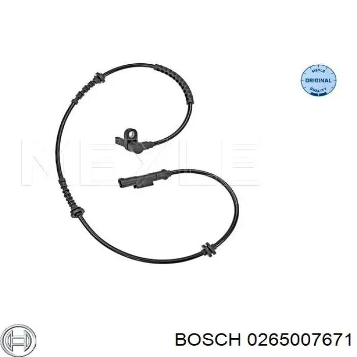 Передний датчик АБС Bosch 0265007671 цена, от 19.81 USD