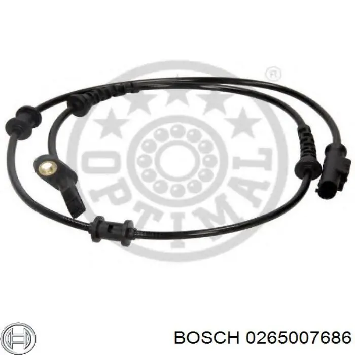 Датчик АБС задний 0265007686 Bosch