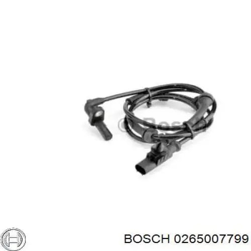 Датчик АБС (ABS) передний левый Bosch 0265007799