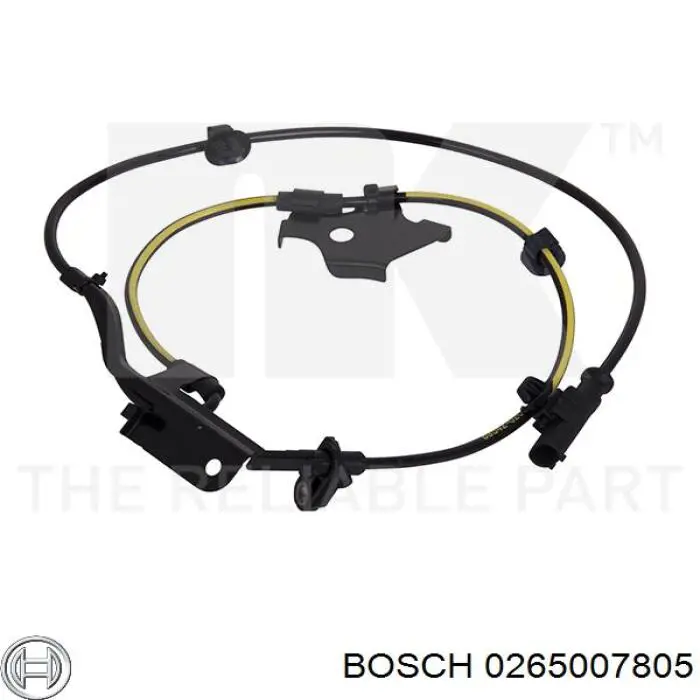 Передний правый датчик АБС Bosch 0265007805