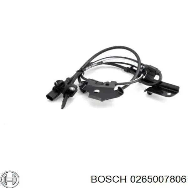 0265007806 Bosch датчик абс (abs передний левый)