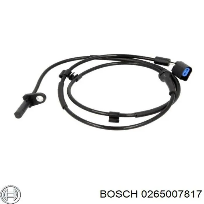 0265007817 Bosch Задний левый датчик АБС