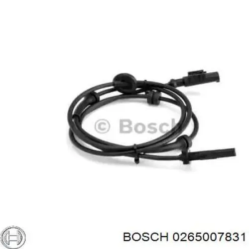 0 265 007 831 Bosch sensor abs traseiro esquerdo