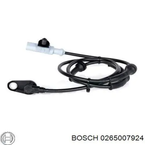 Sensor ABS delantero 0265007924 Bosch