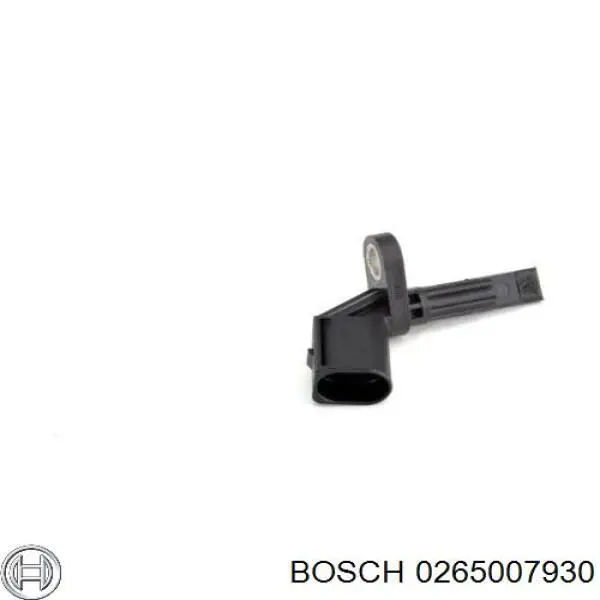 Sensor ABS delantero izquierdo 0265007930 Bosch