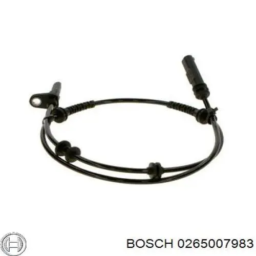 0265007983 Bosch датчик абс (abs задний)