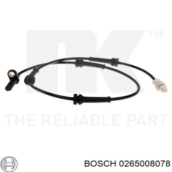 Датчик АБС (ABS) задний 0265008078 Bosch