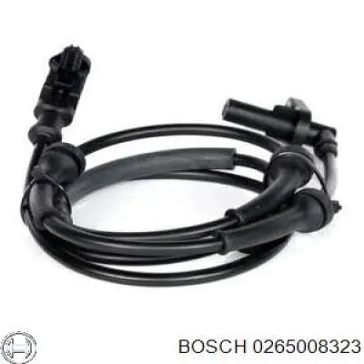 0265008323 Bosch датчик абс (abs задний)