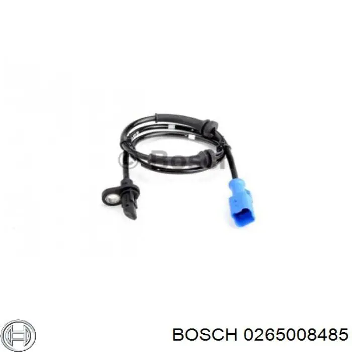 Sensor ABS trasero 0265008485 Bosch