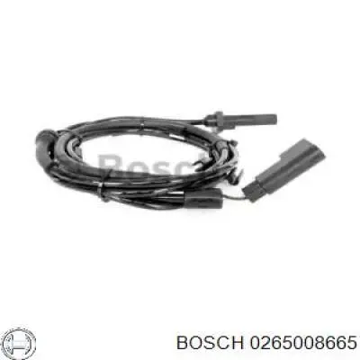 0 265 008 665 Bosch sensor abs traseiro direito
