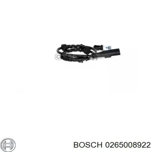 Передний датчик АБС Bosch 0265008922 цена, от 16.15 USD