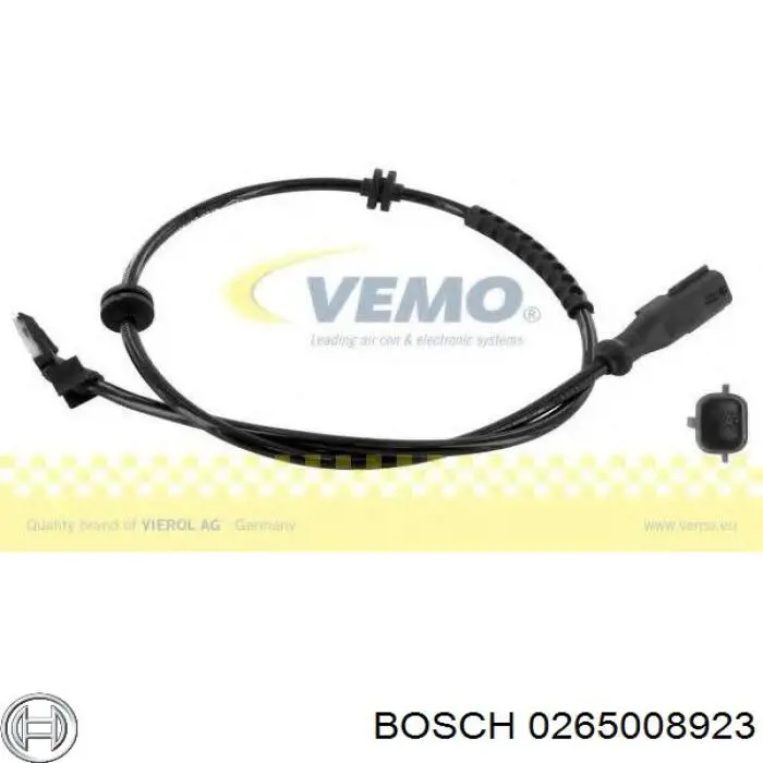 Купить 0265008923 Bosch Датчик АБС задний