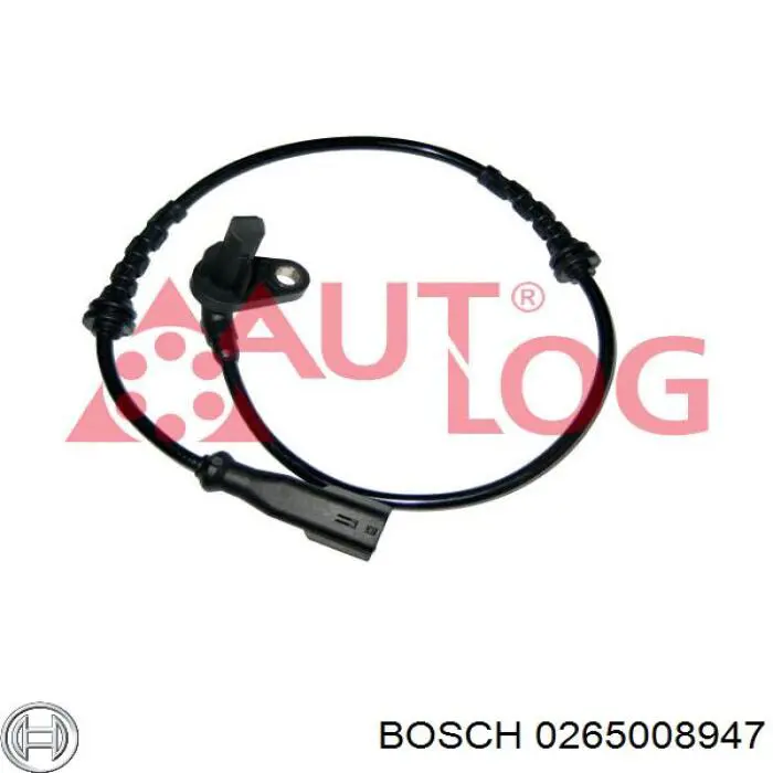 0265008947 Bosch Датчик АБС (ABS) задний, правый