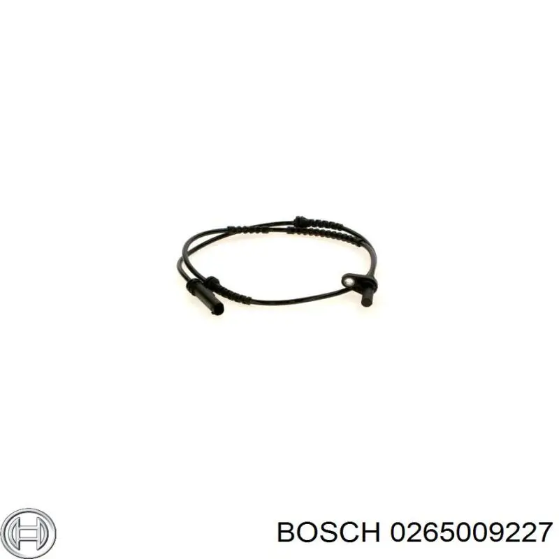 0265009227 Bosch датчик абс (abs передний)