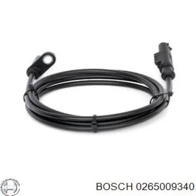 Датчик АБС (ABS) задний, левый Bosch 0265009340 цена, от 53.08 USD