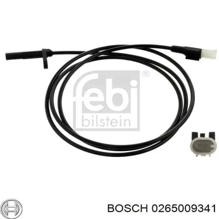 Датчик АБС задний правый 0265009341 Bosch
