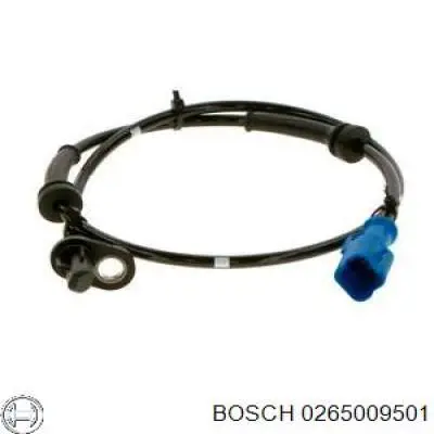 0265009501 Bosch sensor abs traseiro