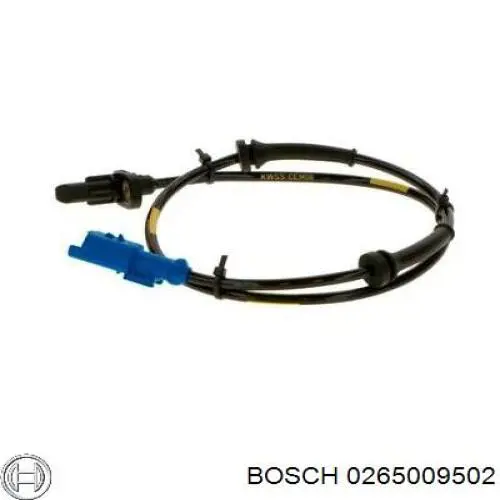 0265009502 Bosch sensor abs traseiro