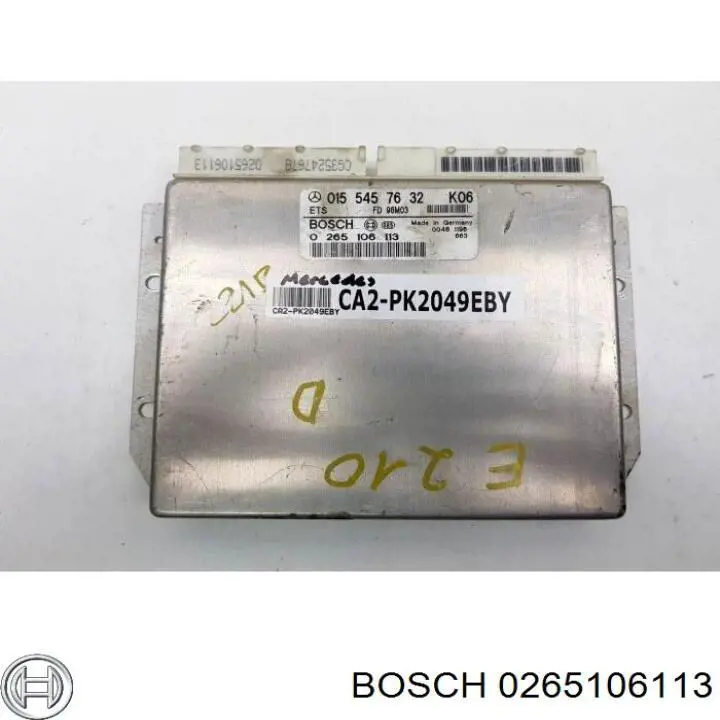 Купить 0265106113 Bosch Блок управления контролем тяги (ETS)