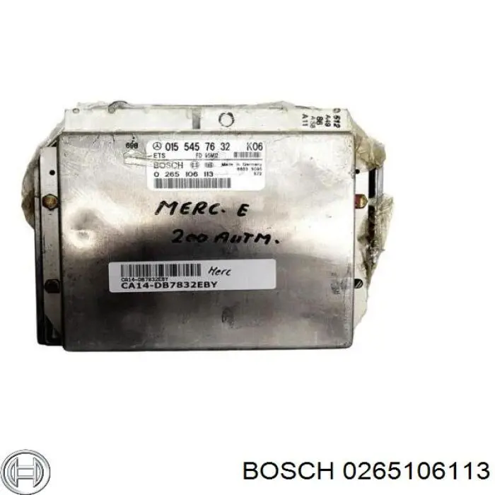 0265106113 Bosch unidade de controlo de tração (ets)