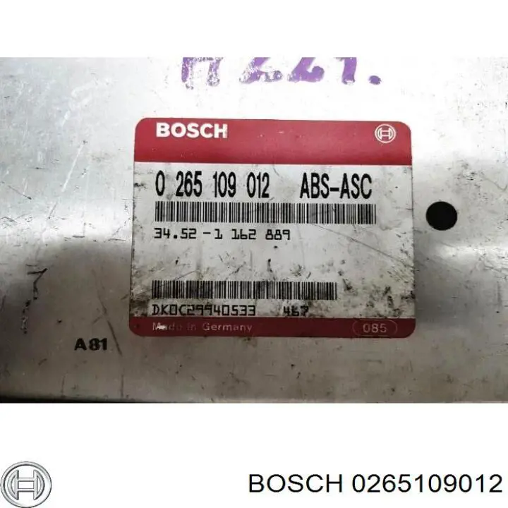 0265109012 Bosch 