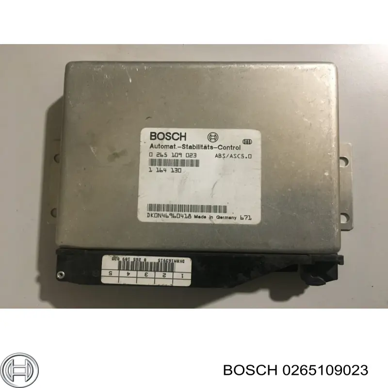 Система электронного управления АБС Bosch 0265109023 цена, от 11.29 USD