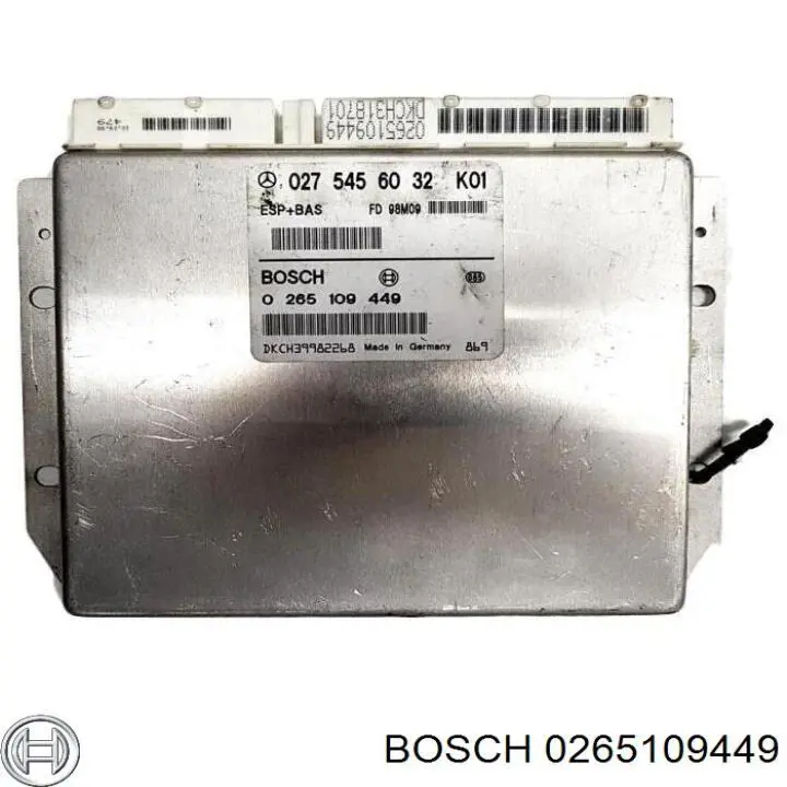 Блок управления ESP 265109449 Mercedes