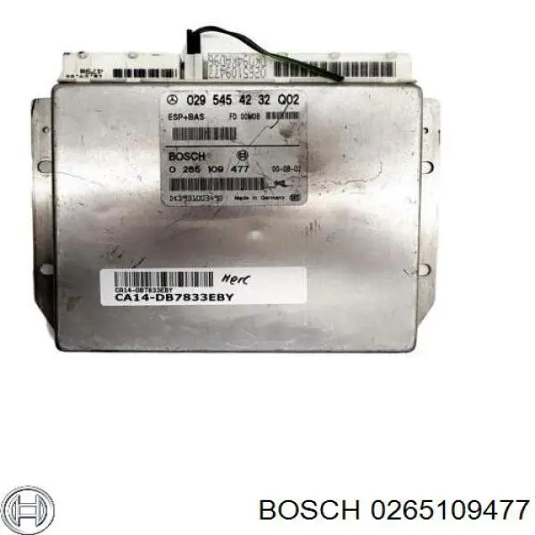 0265109477 Bosch unidade de controlo esp