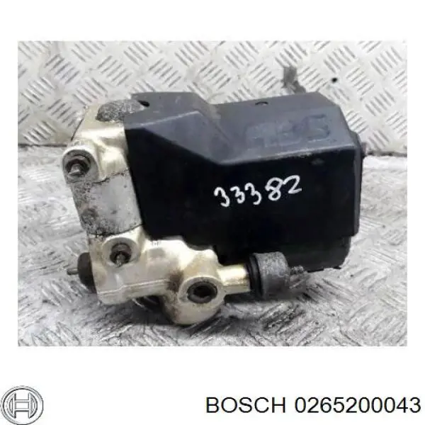 Блок управления АБС (ABS) гидравлический 0265200043 Bosch