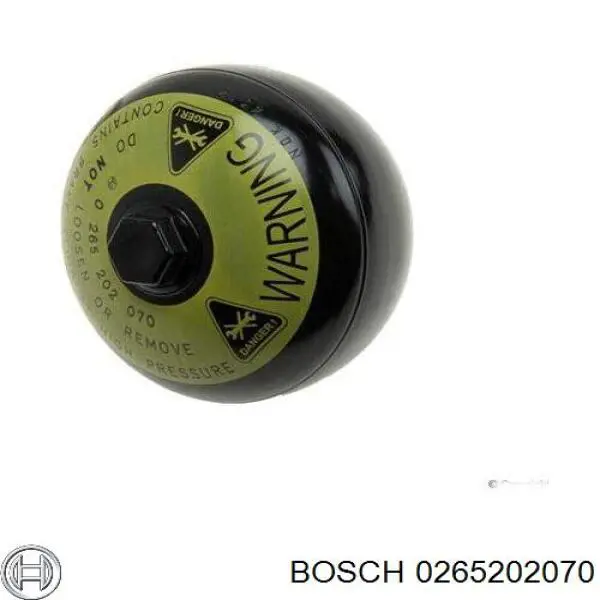 Купить 0265202070 Bosch Гидроаккумулятор тормозной системы